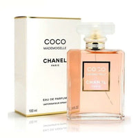 Coco Mademoiselle Chanel Eau de Parfum 100ml bottle and box for women
