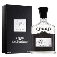 Creed Aventus perfume bottle and box, luxury fragrance for men, 100ml