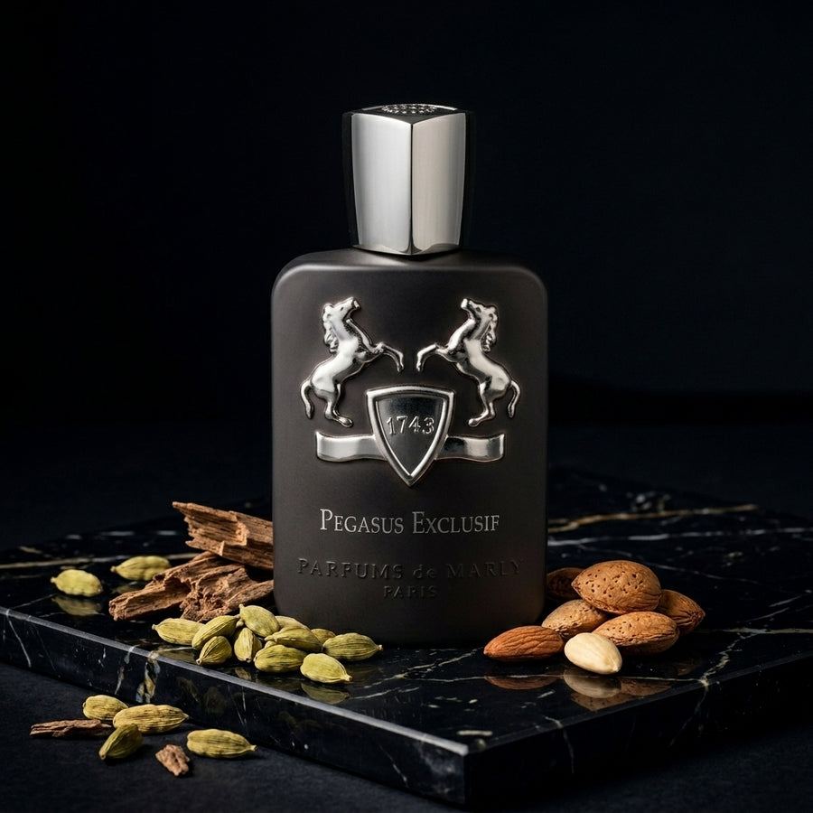 Certificate of authenticity with red wax seal for genuine luxury perfume product.